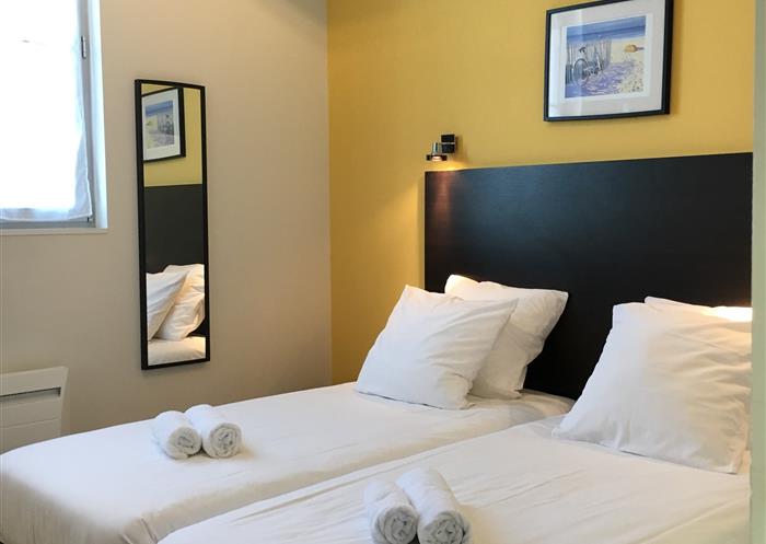Twin room village view Boyardville oleron